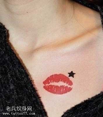 胸部红唇cq9电子制图案