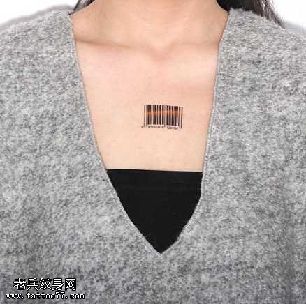 胸部条形码cq9电子制图案