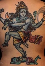 印度宗教cq9电子制图案 毁灭之神和舞神之称的三相神之一湿婆神印度cq9电子制图案